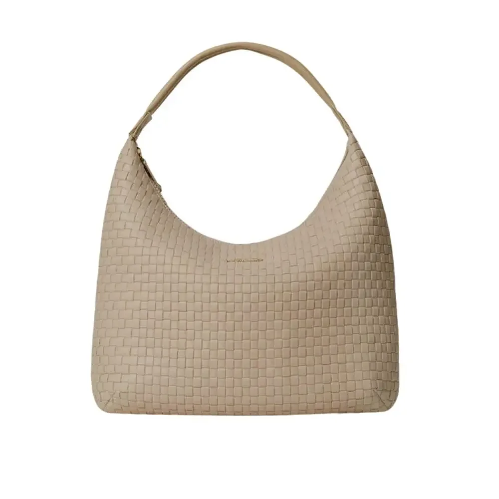 MZ Wallace Buff Medium Woven Shoulder Bag - Picture 1 of 11